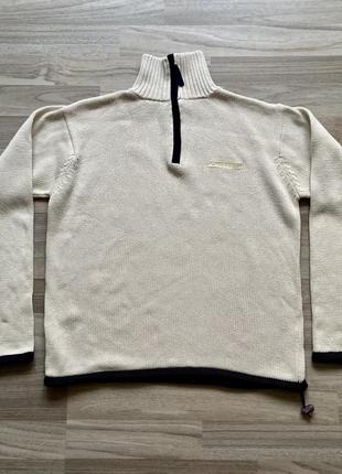 Винтажный зип свитер reebok vintage