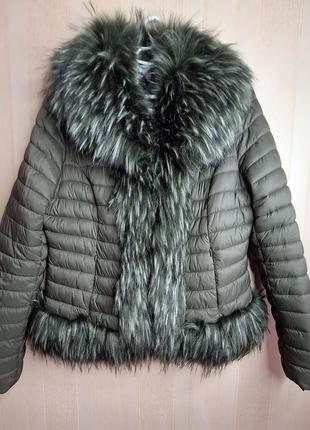 Куртка,курточка женская демисезонная,тонкая на сентепоне  весна-осень xl 50-522 фото