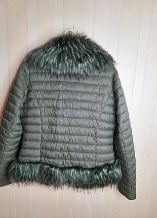 Куртка,курточка женская демисезонная,тонкая на сентепоне  весна-осень xl 50-525 фото