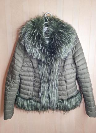 Куртка,курточка женская демисезонная,тонкая на сентепоне  весна-осень xl 50-523 фото