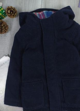 Куртка для хлопчика george демісезонна з капюшоном синя розмір 98/104 (3-4 роки)2 фото