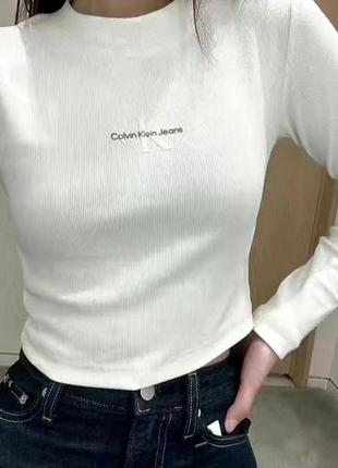 Жіноча кофта, лонгслів calvin klein