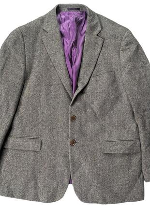 Charles tyrwhitt твидовый пиджак блейзер англия