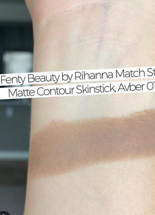 Холодный скульптор/ стик для контуринга fenty beauty by rihanna match stix matte contour skinstick - amber5 фото