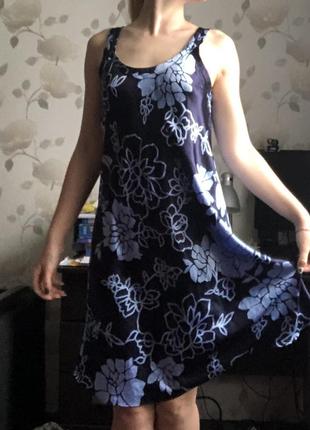 Корейское платье в бельевом стиле