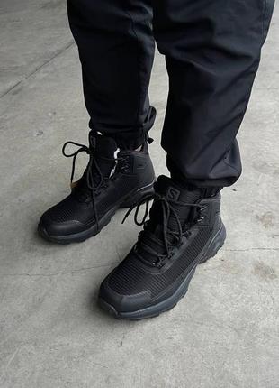 Мужские ботинки salomon зимние люкс качество8 фото