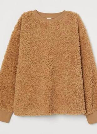 Плюшевый свитшот h&amp;m