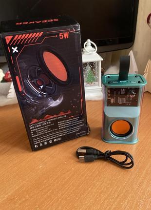 Прозора бездротова bluetooth-колонка mecha, 5 вт, 500 маг, type-c