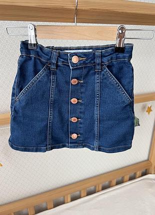 Спідниця джинсова 5-6 років.