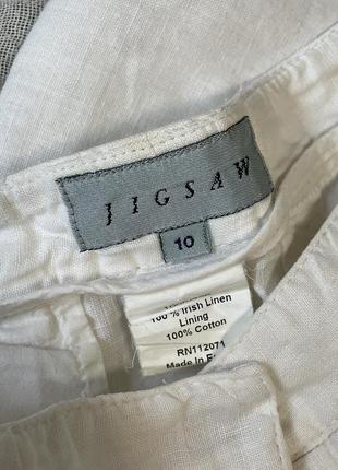 Широкие брюки из льна jigsaw4 фото