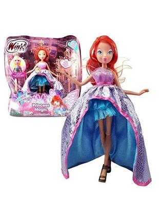 Поющая принцесса кукла барби стелла блум princess stella), 27 см, winx club венкс оригинал2 фото