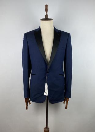 Новий з бірками піджак блейзер kin by john lewis slim fit navy 1 button blazer