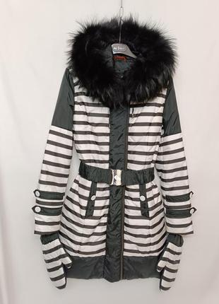 Зимова куртка пальто пух oilbird m/38/10