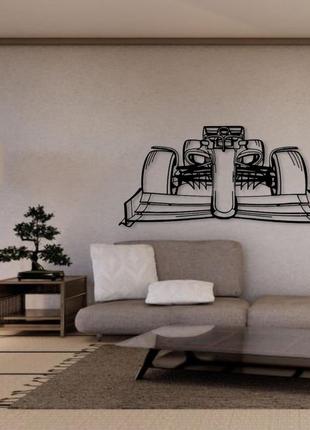 Авто формула-1 2022, декор на стену из металла