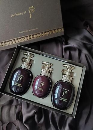 Люкс! шампунь і кондиціонер the history of whoo spa hair 3pcs special set