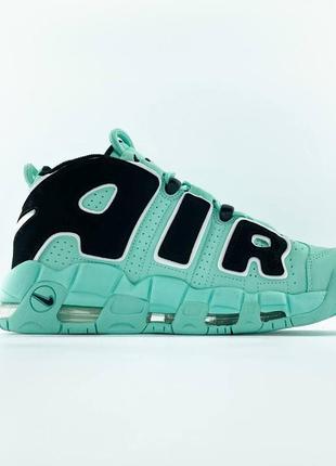 Топ! кроссовки nike vista air uptempo 96 "tiffany blue"2 фото
