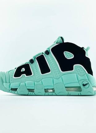 Топ! кроссовки nike air uptempo 96 "tiffany blue"