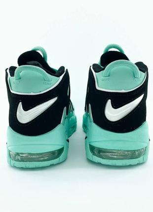 Топ! кроссовки nike vista air uptempo 96 "tiffany blue"8 фото