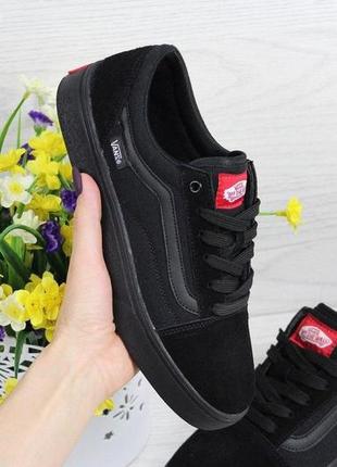 Кеды женские vans old skool black / smb ✔️1 фото