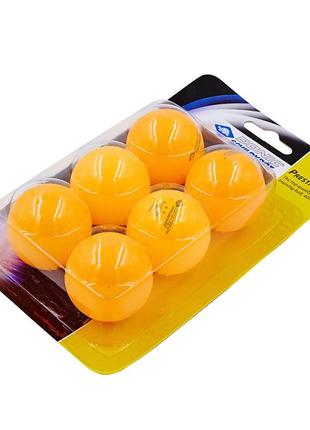 Набор мячей для настольного тенниса donic prestige мт-658028  оранжевый 6шт (60508457)