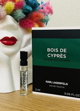 Оригінал пробник парфум туалетна вода karl lagerfeld bois de cypres