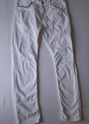 Мужские рваные джинсы zara man1 фото