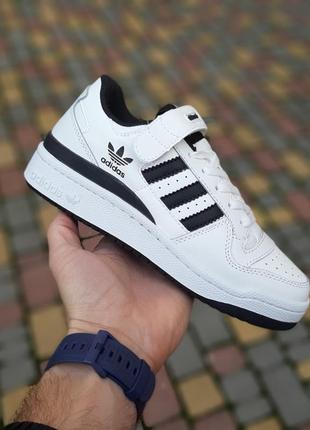 Шикарные женские стильные кроссовки "adidas forum low"