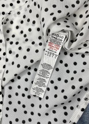 Блуза в горошек boohoo