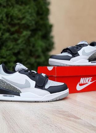 Шикарные женские стильные кроссовки "nike air jordan legacy 312low"5 фото