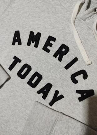 Мужская кофта с капюшоном / america today / толстовка / худи / мужская одежда / чоловічий одяг /2 фото