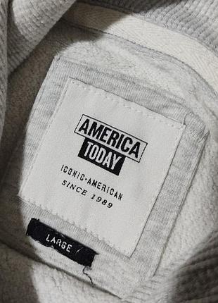Мужская кофта с капюшоном / america today / толстовка / худи / мужская одежда / чоловічий одяг /3 фото