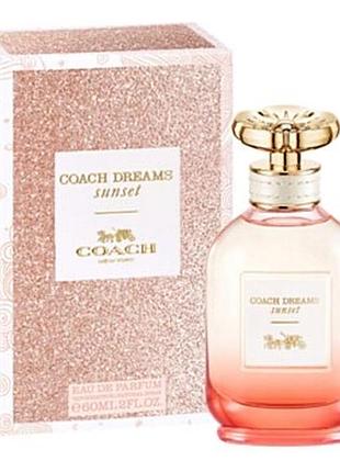 Парфюмированная вода coach dreams sunset new york женская 40 мл элитный парфюм для...