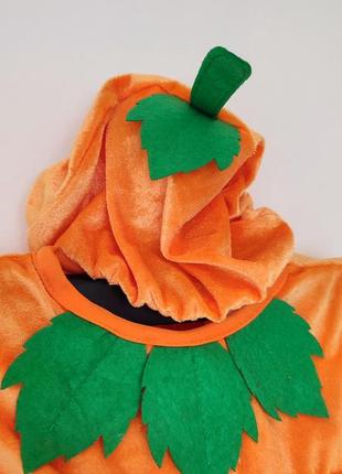 Morrisons детский костюм тыквы тыквы тыквы объемный маскарад для девочки мальчика с шапкой halloween хеловин новый год набор комплект5 фото