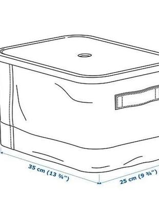 Ikea коробка с крышкой коробка з кришкою органайзер ікеа икеа6 фото