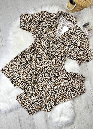 Тигровая пижама вискоза/домашний костюм рубашка и штаны s-2xl