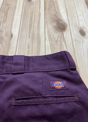 Штани - брюки dickies 874 purple pants loose fit cargo карго3 фото