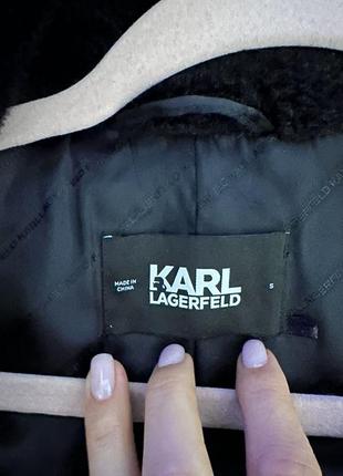 Искусственная шуба karl lagerfeld