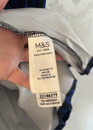 Стильная юбка плиссе marks &amp; spencer плиссированная юбка3 фото