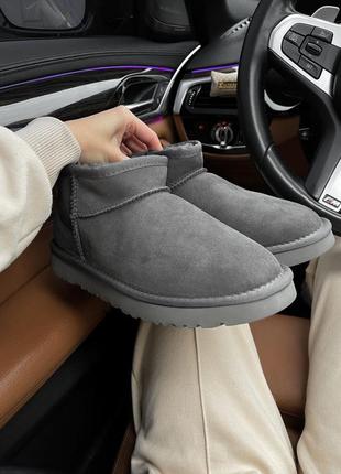 Уггі ugg ultramini grey4 фото