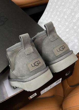 Уггі ugg ultramini grey3 фото