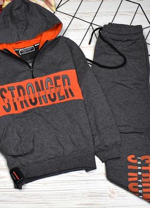 Теплий костюм на хлопчика"stronger"