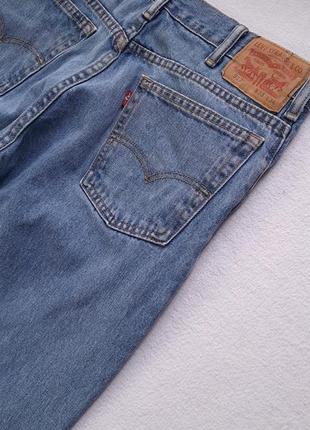 Мужские винтажные голубые джинсы levis 517