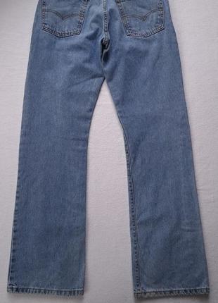 Мужские винтажные голубые джинсы levis 5176 фото