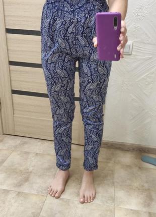 Лёгкие летние штаны с узором