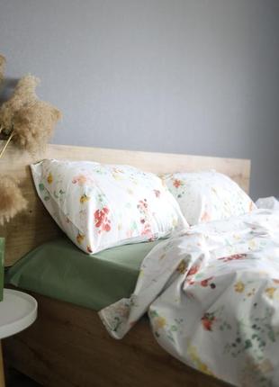 Хлопковая постель цветочный принт9 фото