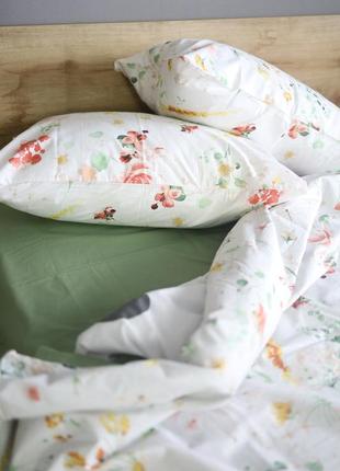 Хлопковая постель цветочный принт8 фото