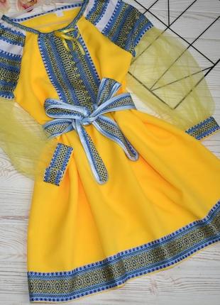 Вишиванка-плаття на дівчинку