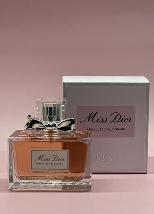 Miss dior absolutely blooming 100ml оригінал !