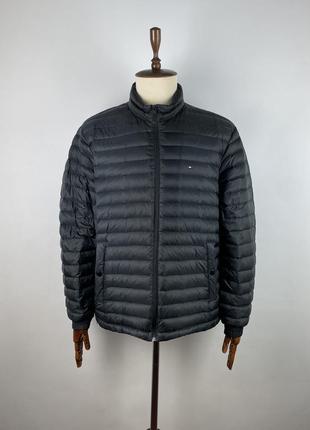 Оригинальный мужской теплый микро пуховик Tommy hilfiger down jacket