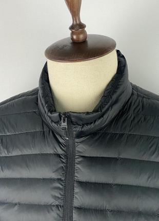 Оригинальный мужской теплый микро пуховик Tommy hilfiger down jacket5 фото